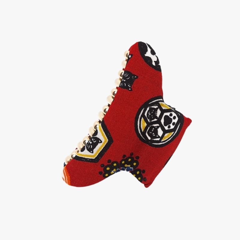 Pince à Cheveux Japonaise Tissu Chat