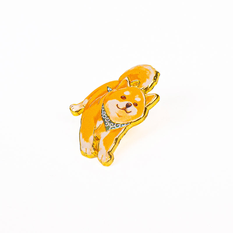 Pin’s Japonais en Métal Shiba-Inu