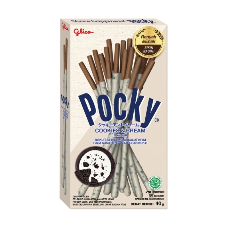 Pocky Biscuits Cookies & Cream