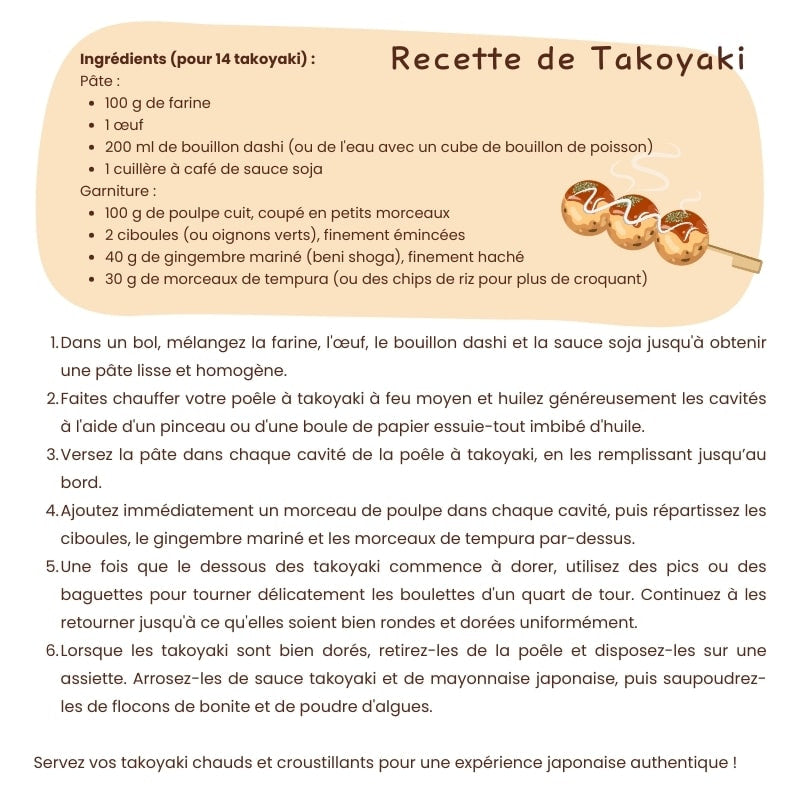 Poêle Japonaise Takoyaki