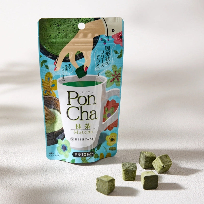 PonCha Thé Matcha en Cube