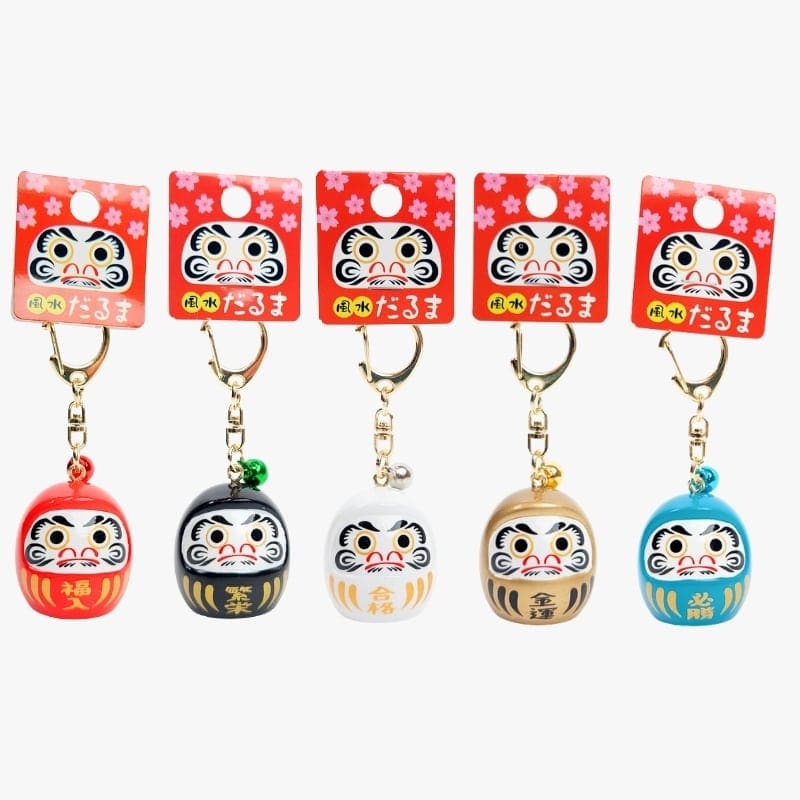 Porte-Clé Grand Daruma - Couleur au choix