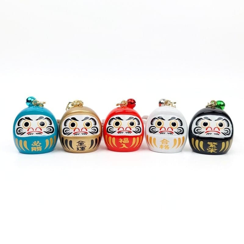 Porte-Clé Grand Daruma - Couleur au choix