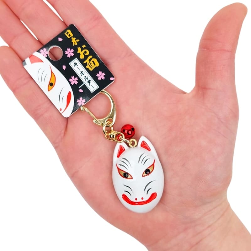 Porte-Clé Masque Kitsune
