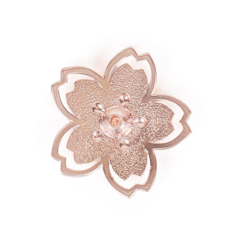 Porte-encens Japonais en Métal Sakura