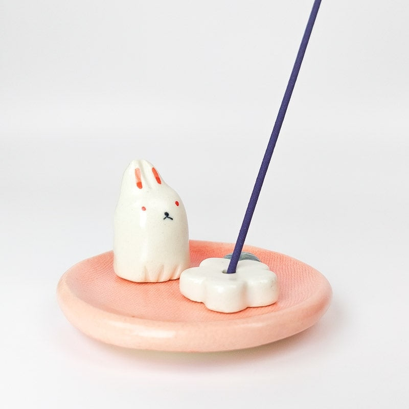 Porte-encens Japonais Lapin