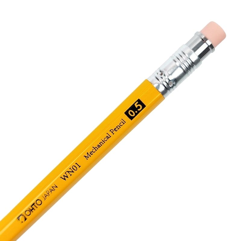 Porte-mines OHTO en Bois 0.5 mm Jaune