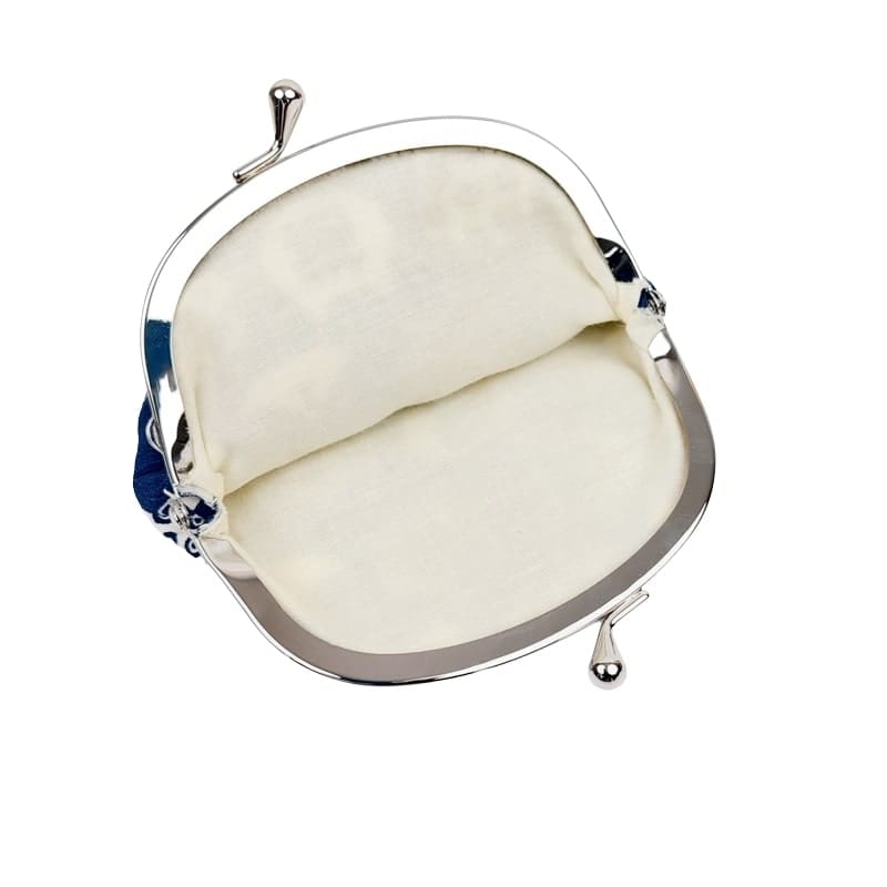 Porte-Monnaie Gamaguchi Neko Bleu