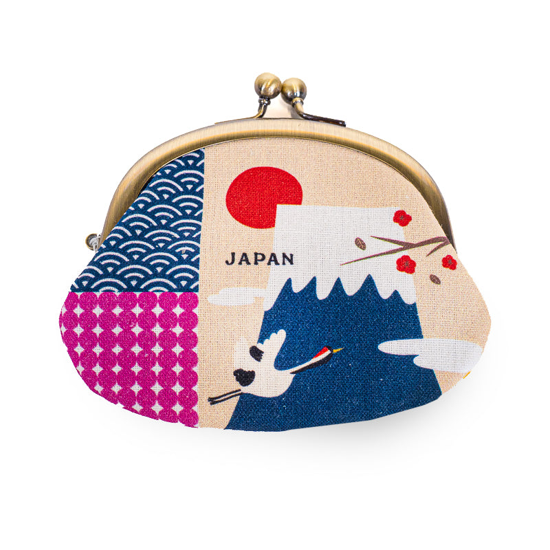 Porte-Monnaie Japonais Gamaguchi Mont Fuji