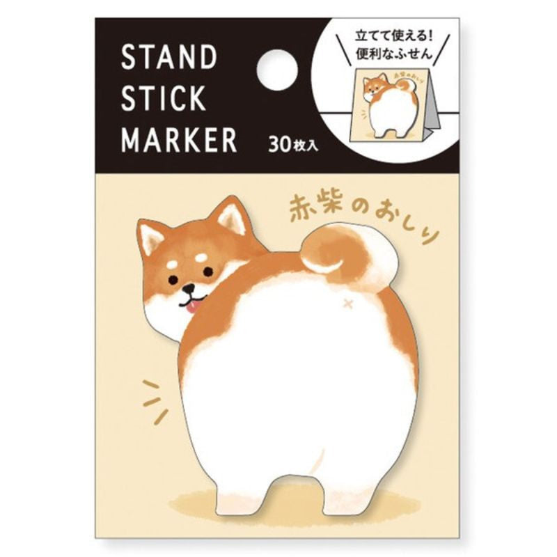 Post-it Japonais Shiba Roux
