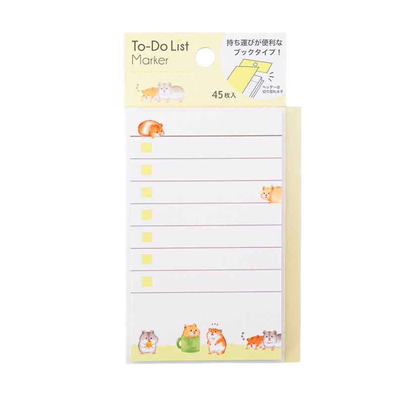 Post-it Kawaii To-Do List Hamster