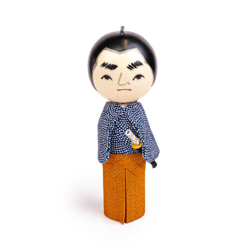 Poupée Japonaise Kokeshi Samouraï
