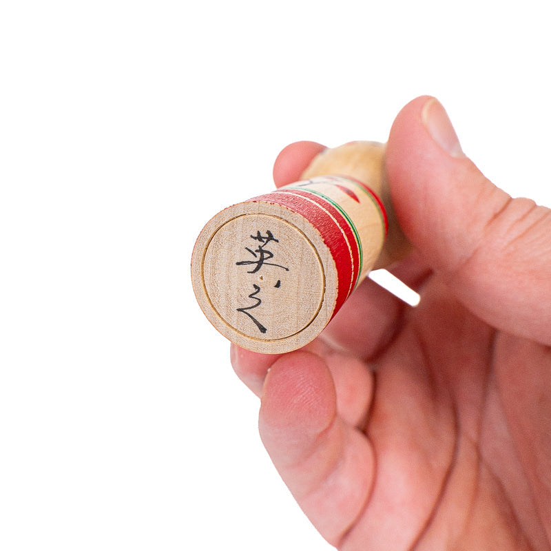 Poupée Japonaise Kokeshi Umeko Fleur de Prunier - 7,5 cm