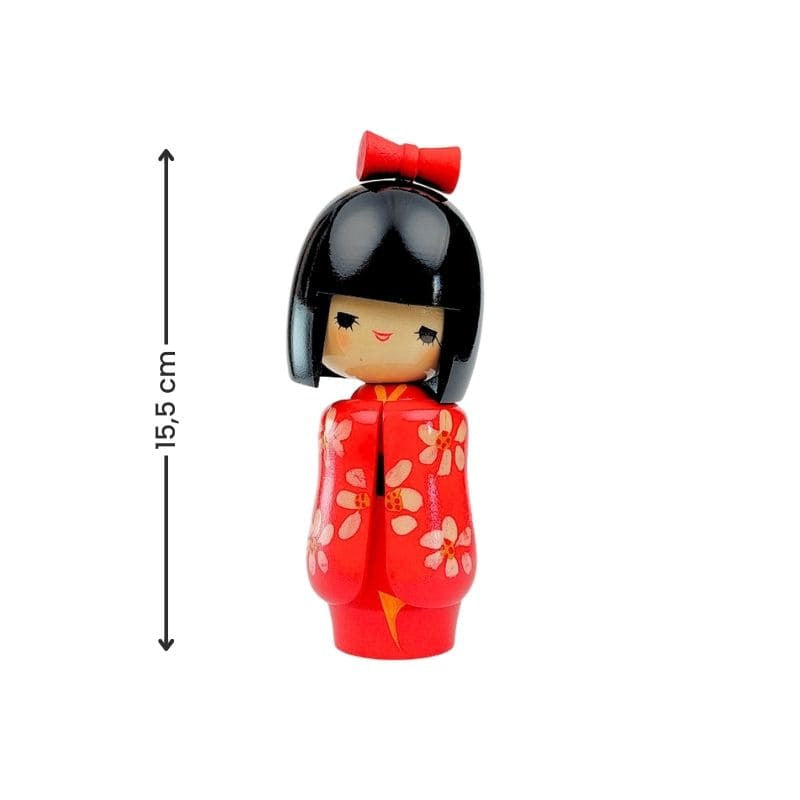 Poupée Kokeshi en Bois