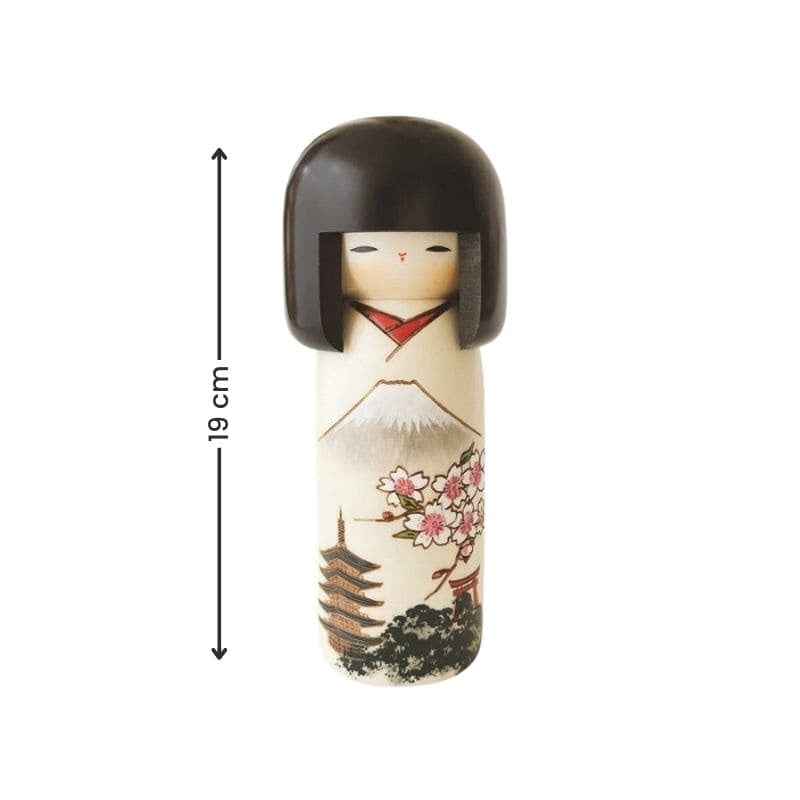 Poupée Kokeshi Mont Fuji