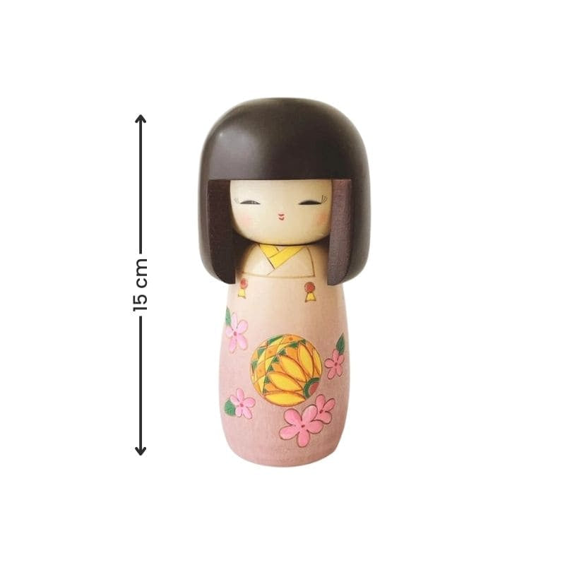 Poupée Kokeshi Temari