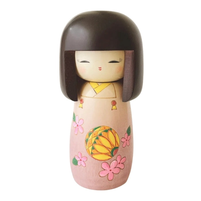 Poupée Kokeshi Temari