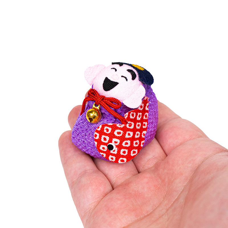 Poupée Odetama Japonaise Chirimen Ebisu