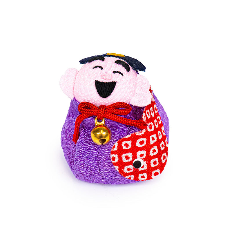 Poupée Odetama Japonaise Chirimen Ebisu
