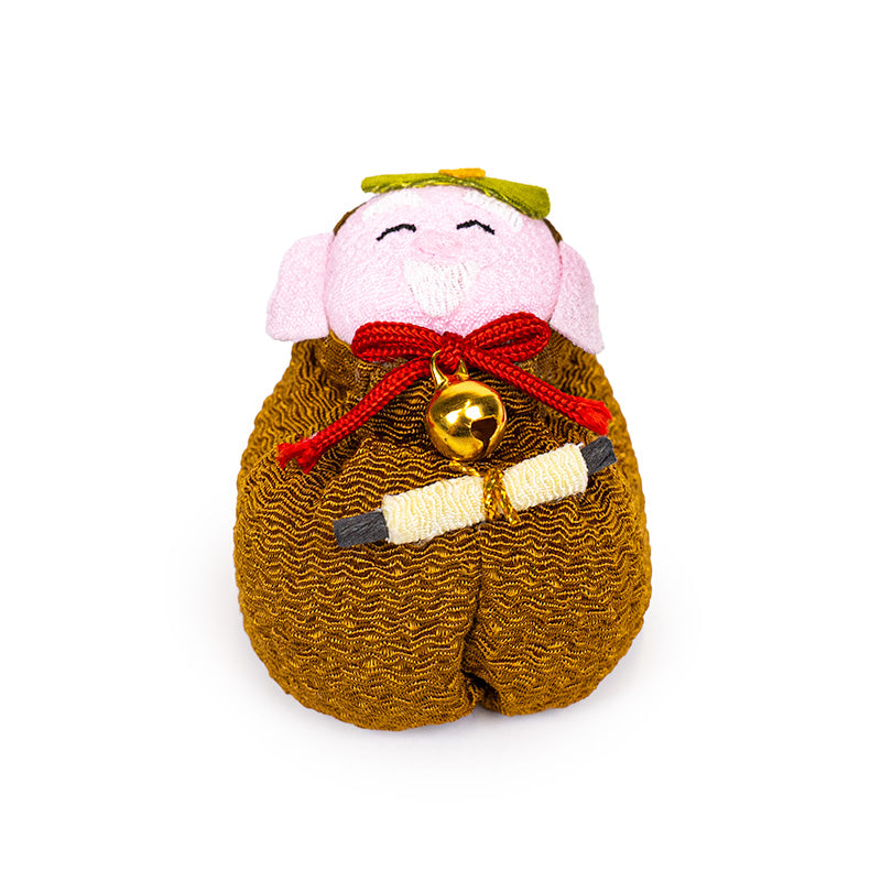 Poupée Odetama Japonaise Chirimen Jurojin