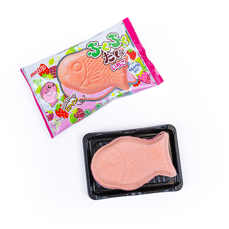 Puku Puku Gaufrette Taiyaki Fraise