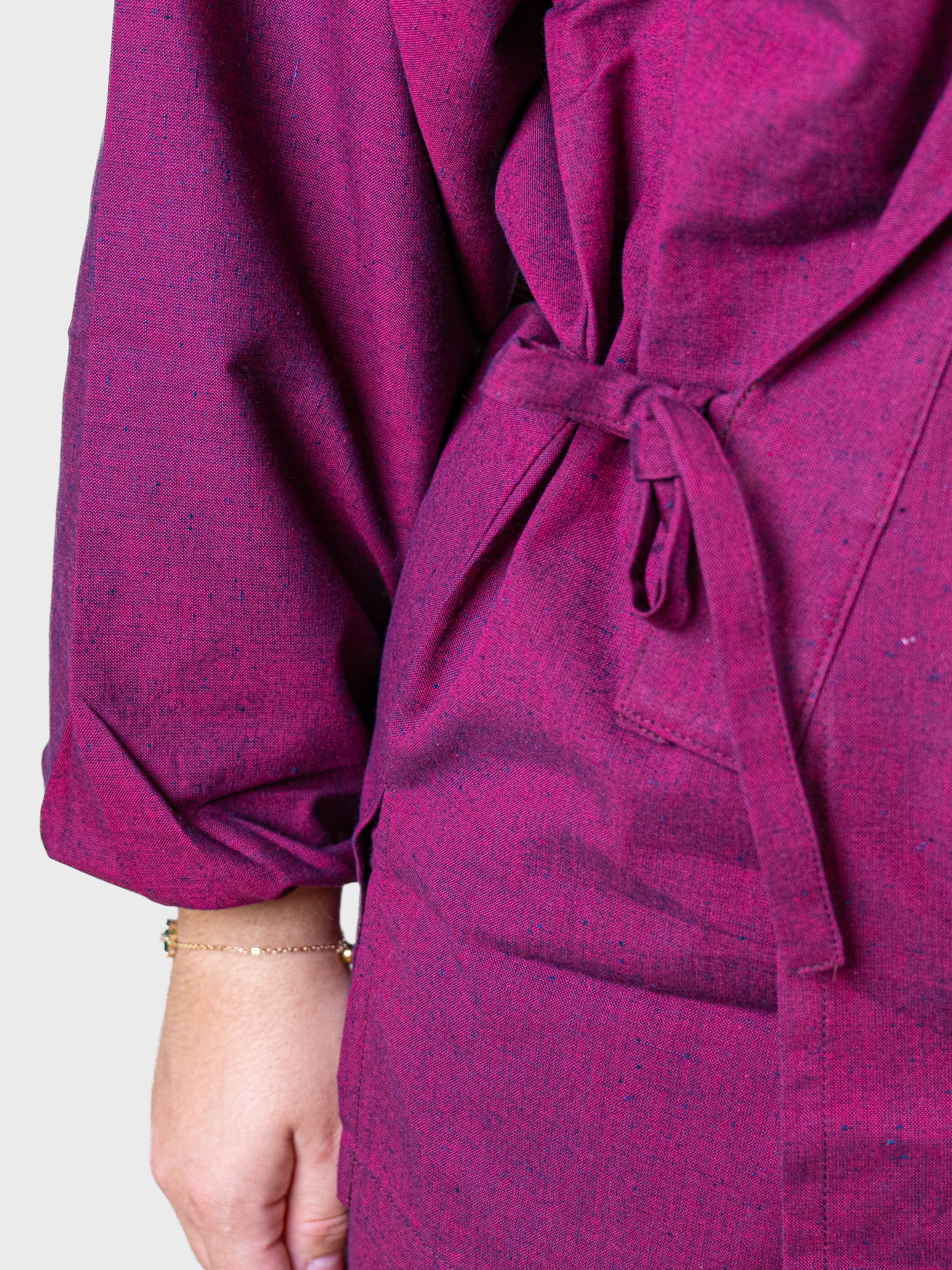 Pyjama Japonais Femme Samue Fuchsia