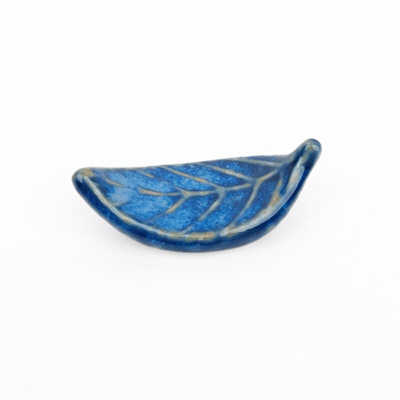 Repose-Baguettes Japonais Feuille Bleue