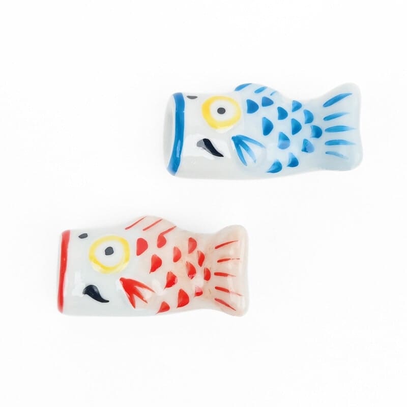 Repose-Baguettes Japonais Koinobori Rouge