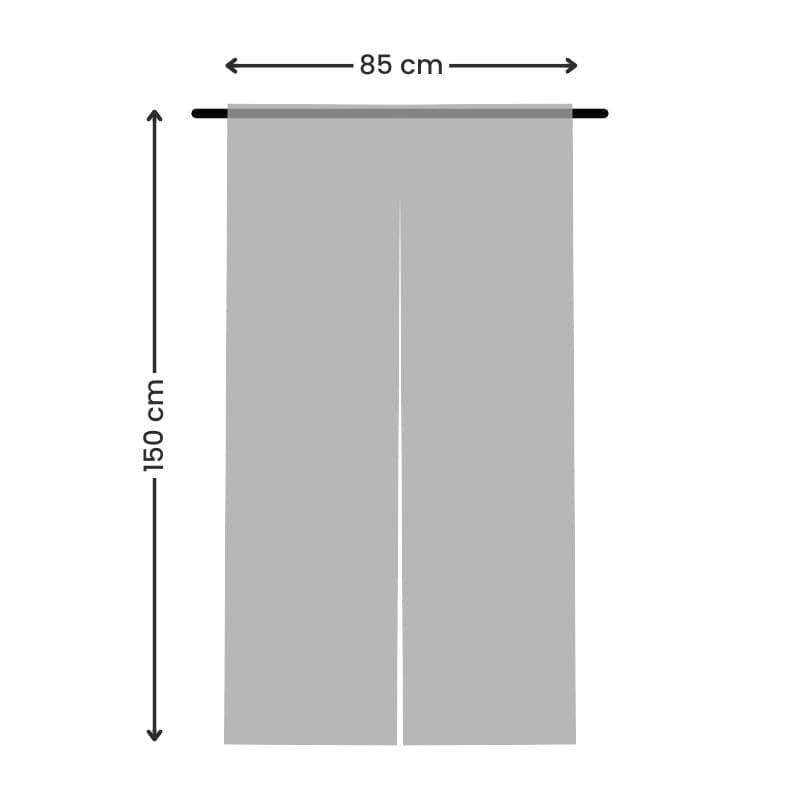 Rideau Japonais Noren Indigo - 85 x 150 cm