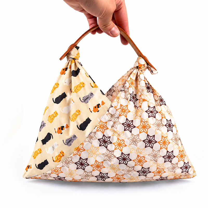 Sac Japonais à Nouer Azuma Bukuro Chats