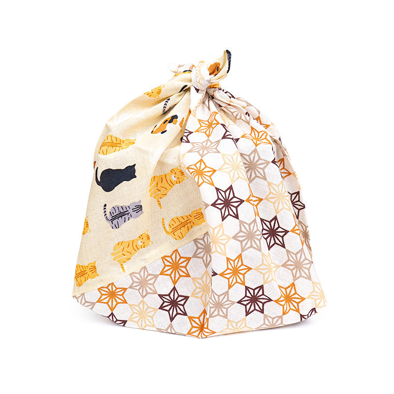 Sac Japonais à Nouer Azuma Bukuro Chats