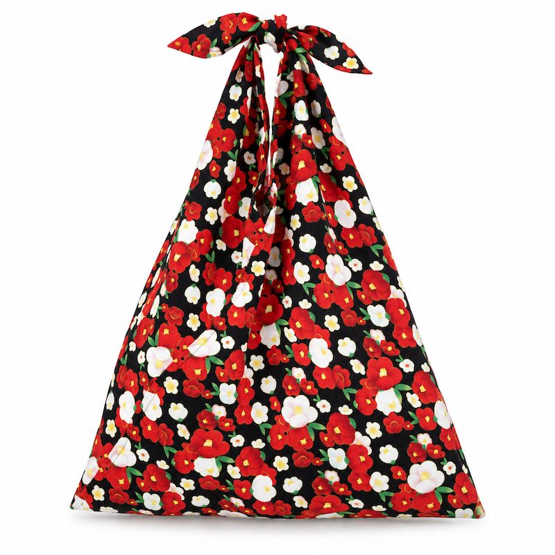 Sac Japonais Furoshiki Tsubaki