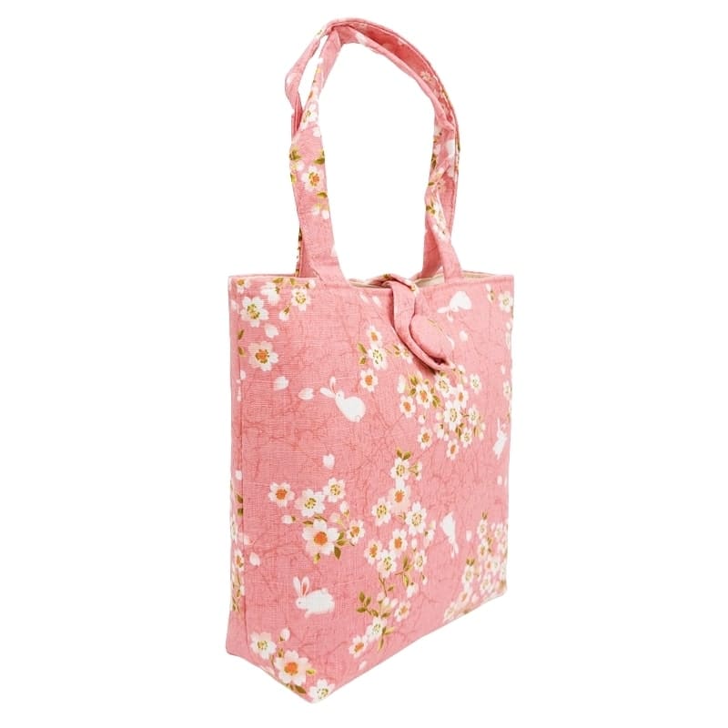 Sac Japonais Usagi Sakura Rose