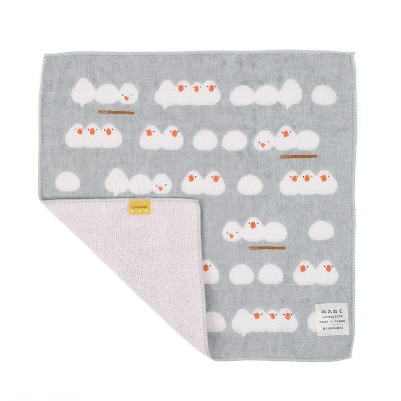 Serviette Japonaise Birds