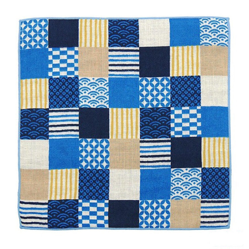 Serviette Japonaise Damier Ichimatsu