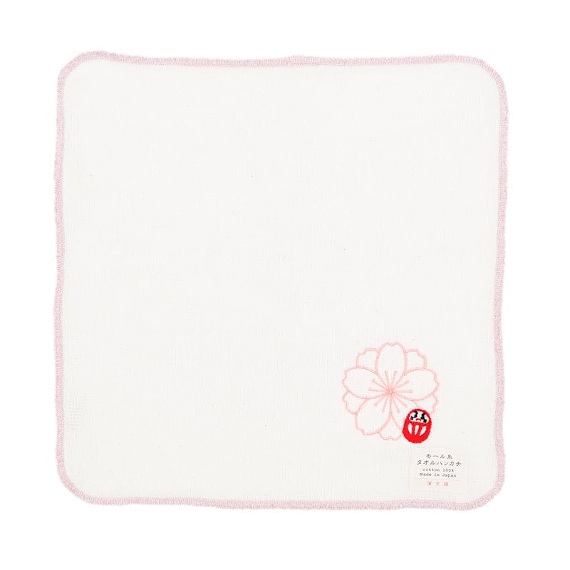 Serviette Japonaise Daruma Sakura