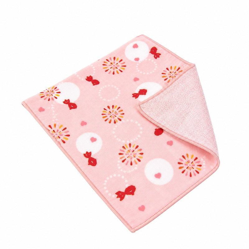 Serviette Japonaise Poisson Rouge