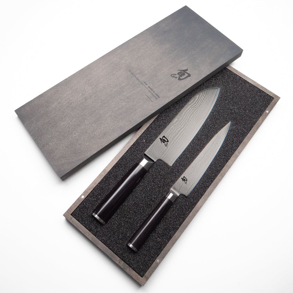 Set 2 Couteaux Shun Classic - Universel et Santoku