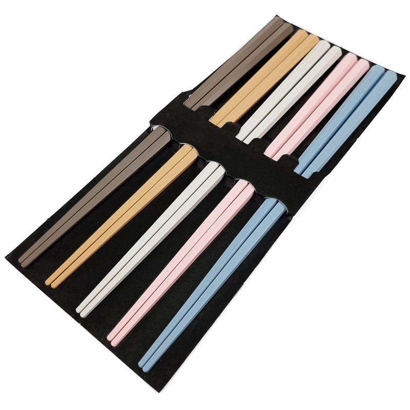 Set 5 Paires de Baguettes Pastel