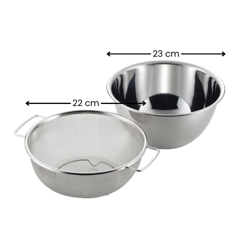 Set Bol & Passoire à Riz Japonaise