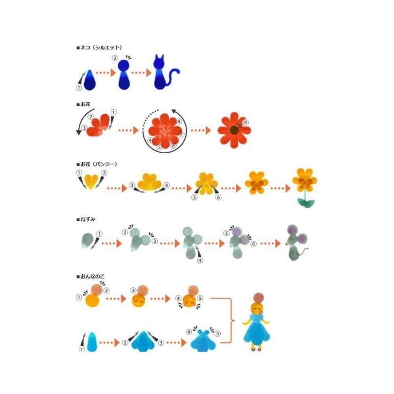 Set de 6 Feutres Dot Double-Pointe