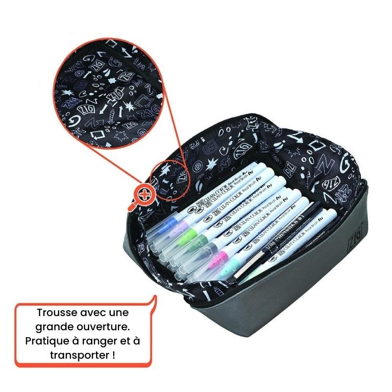 Set Trousse & Feutres Japonais