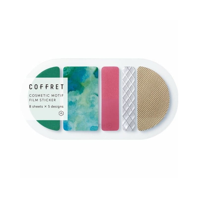 Stickers Coffret Cosmetic Forest Green