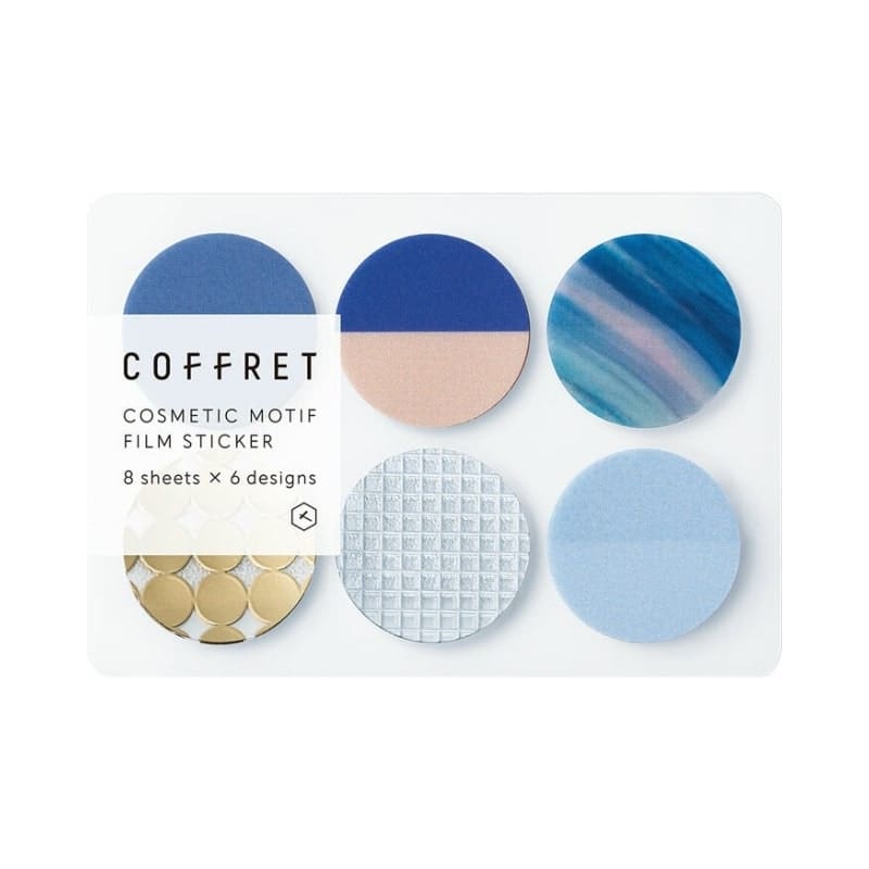 Stickers Coffret Cosmetic Horizon Blue