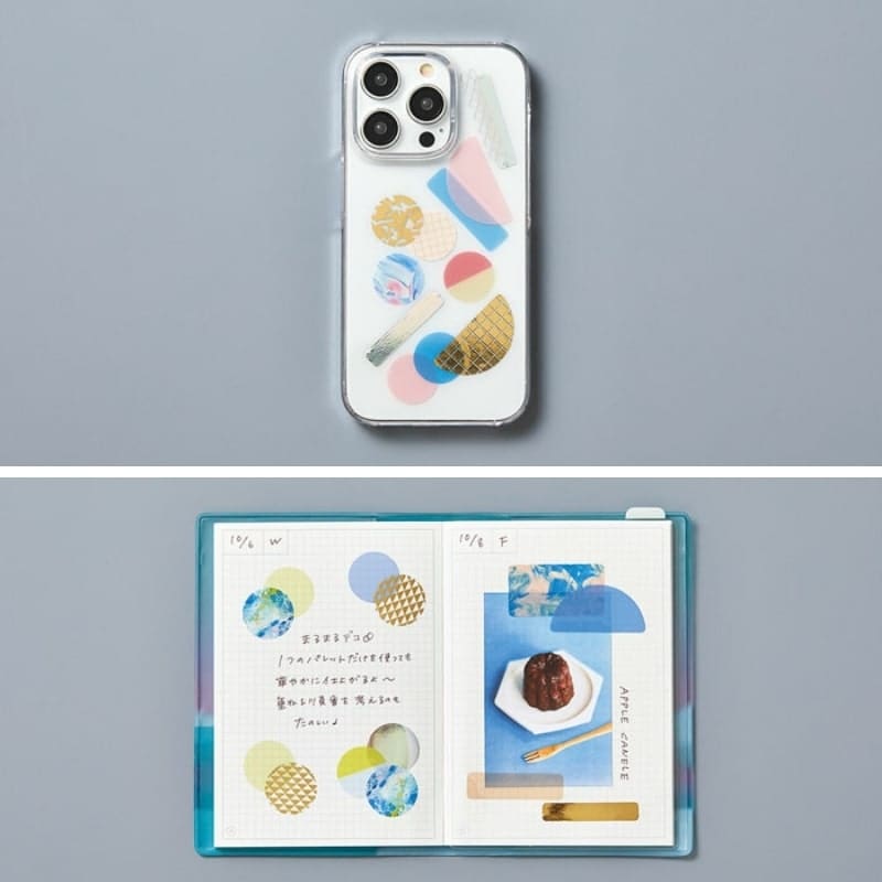 Stickers Coffret Cosmetic Triangle
