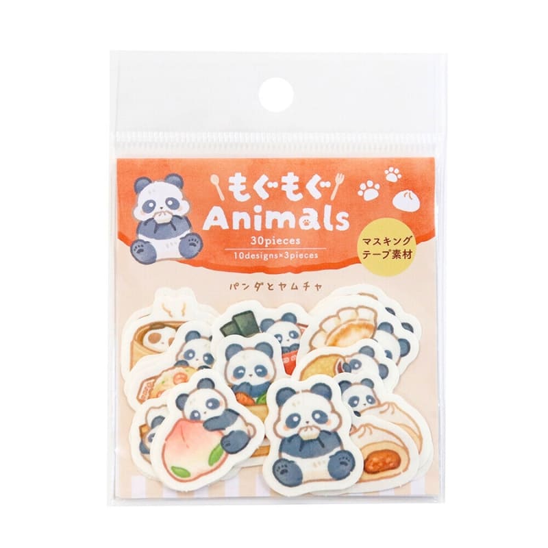 Stickers Flake Kawaii Panda