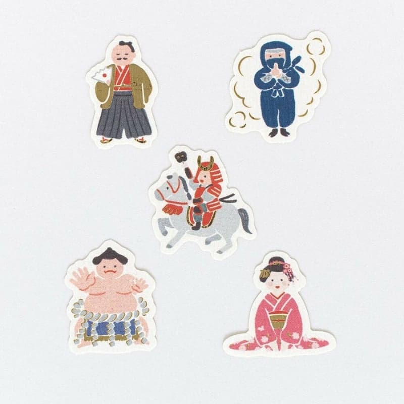 Stickers Flake Personnages Japonais