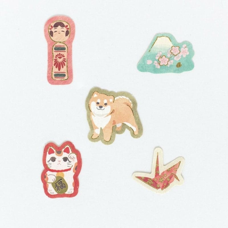 Stickers Flake Symboles du Japon