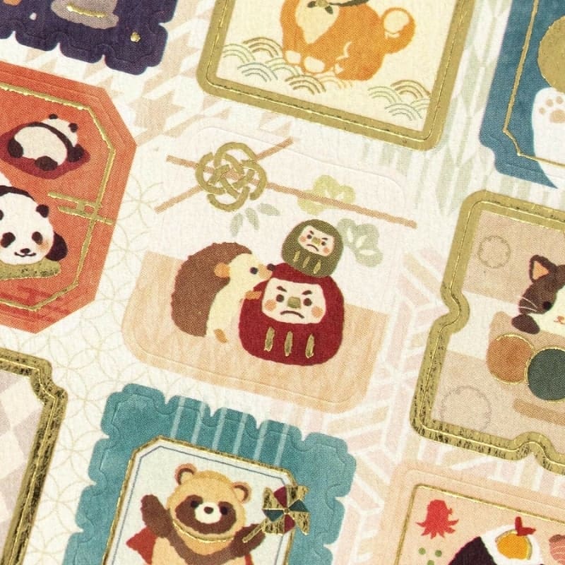 Stickers Japonais Animaux Kawaii