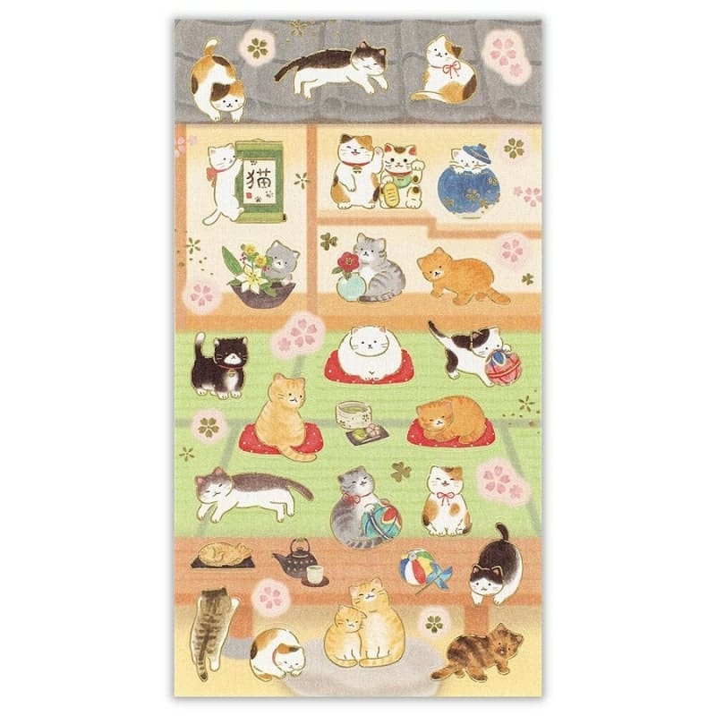 Stickers Japonais Cat Lovers